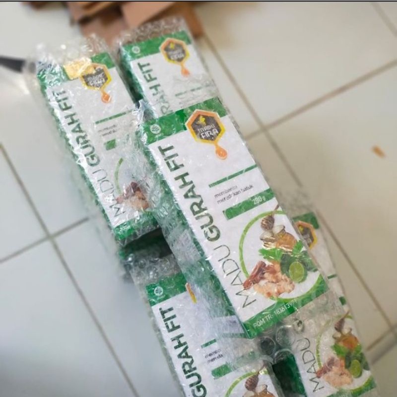 MADU GURAH FIT Original Madu Fira 280g BPOM Halal | Madu Herbal Herbal Meringankan Batuk - Pilek - Sesak Nafas - Radang Tenggorokan | Aman untuk Anak