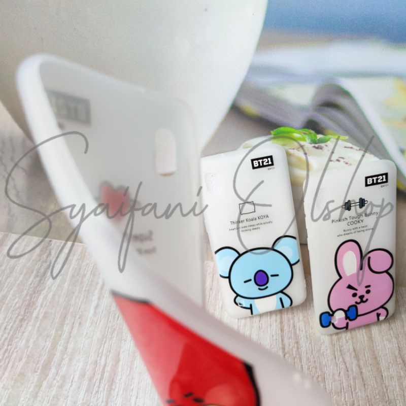 Case BT21 Samsung A10 / Galaxy A10 / SM-A105F / SM-A105G / SM-A105M / SM-A105FN Softcase Karakter Lucu