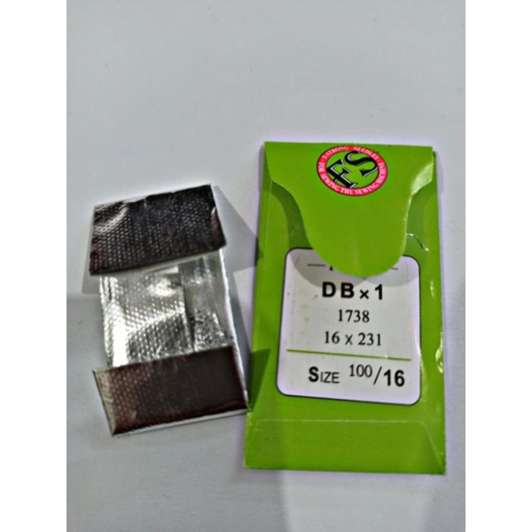 jarum mesin jahit DB no 11,13,14,16,18,21