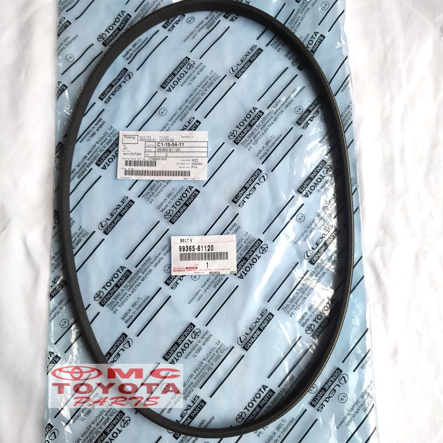 Tali Kipas (Fan/Van/V Belt) Camry Corona Twincam Absolut | 99365-81120