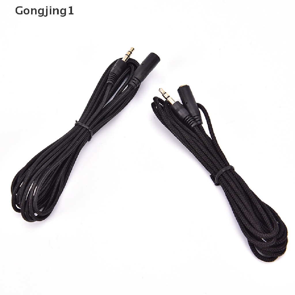 Gongjing1 Kabel Extension jack Headphone / EarPhone Panjang 3.5MM M / F Noise Rendah