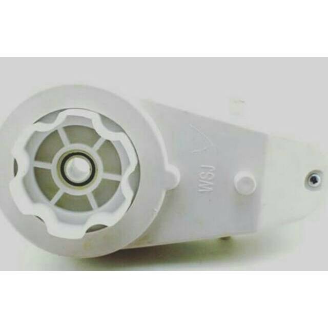 Dinamo gearbox putih plus dinamo 6/12V RS550 bintang 6 mobil mainan aki