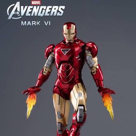Figure | Marvel Zdtoys Avengers Ironman Mark 6 Zd Toys Original Figure
