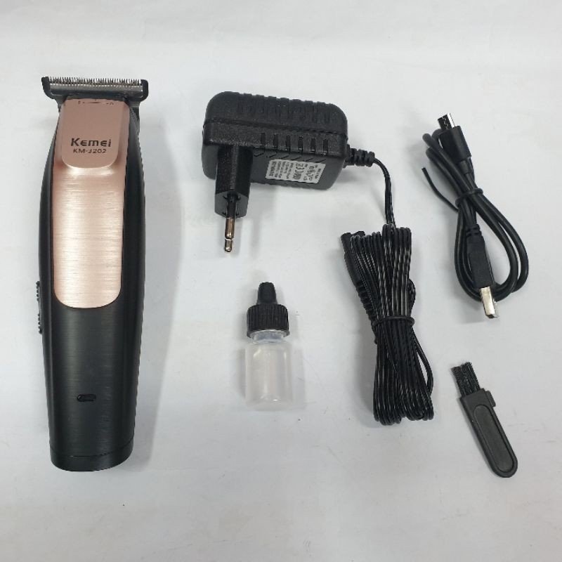 Kemei Alat Mesin Cukur Rambut Kumis Jenggot Km3202 Hair Clipper KliperAnak Dewasa Ukir Murah cas