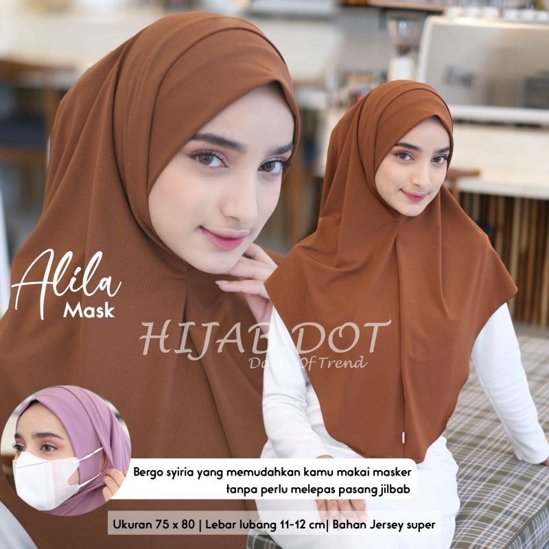 Alila Mask / Bergo Instan Masker By Hijab.DOT-2