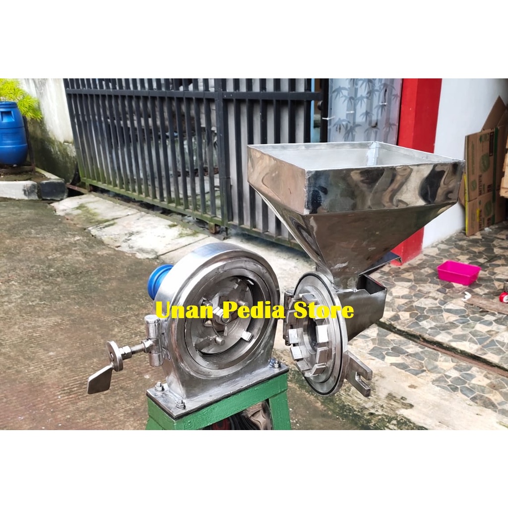 Mesin Penepung Jagung Disk Mill FFC 15 Stainless Steel