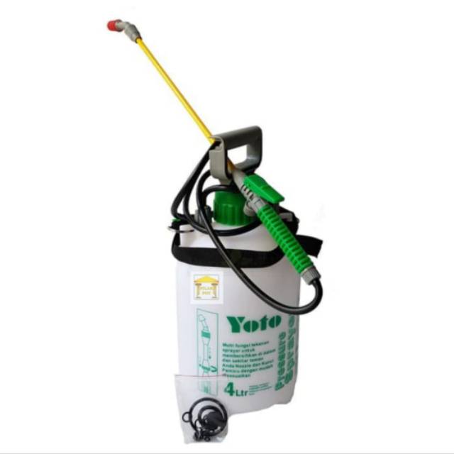 pressure sprayer YOTO 4 liter (penyemprot tanaman bertekanan)