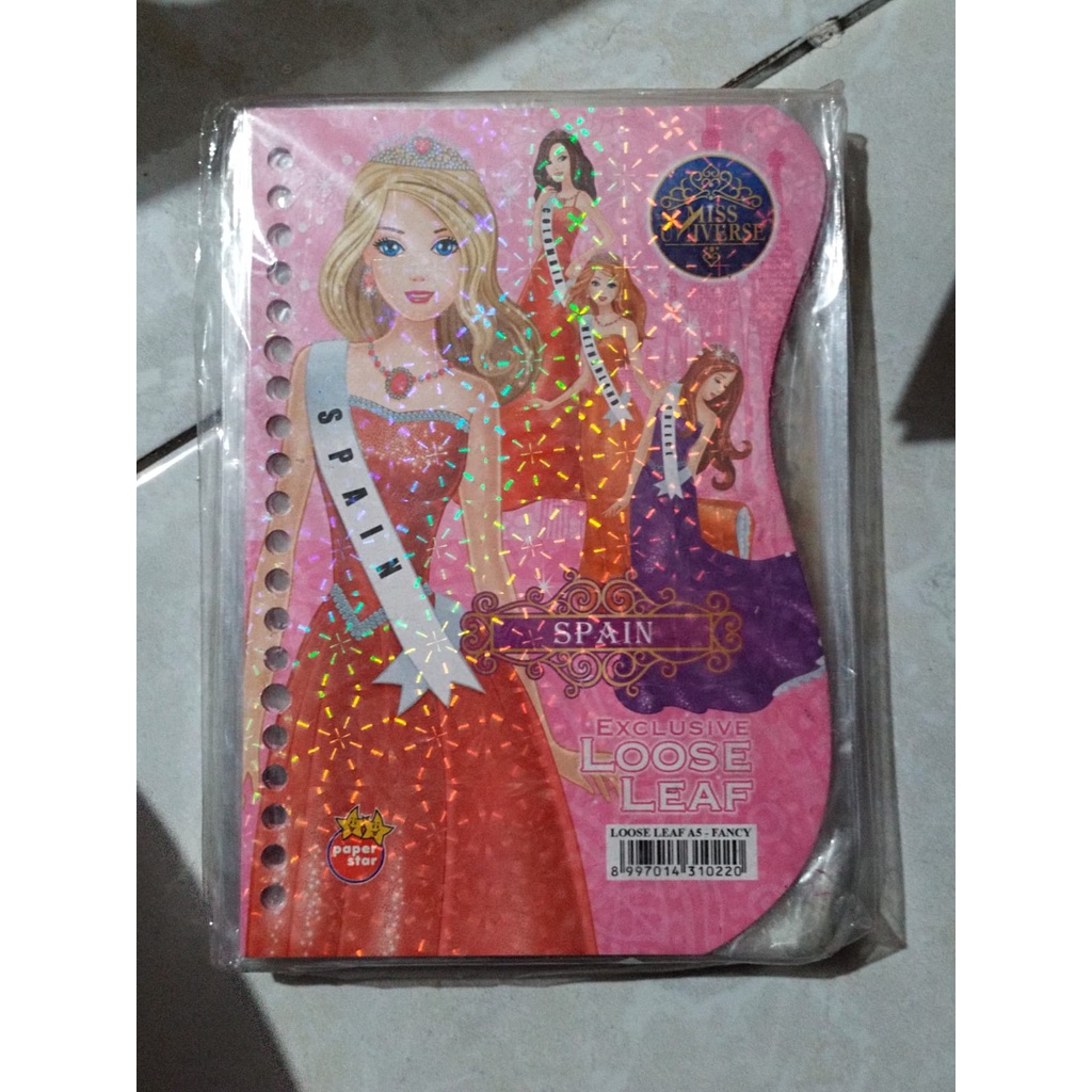 

Isi Binder A5 Random Character 20 LUBANG PAPERSTAR Per Pack