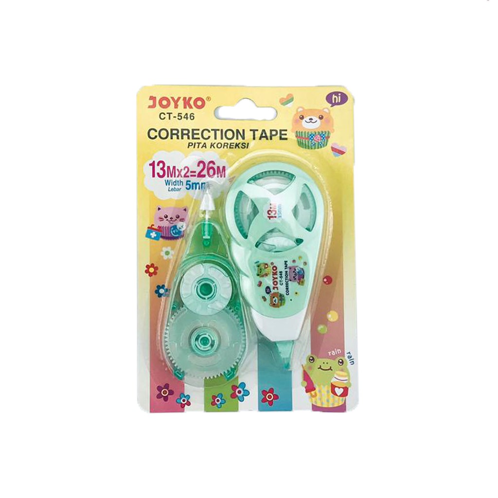 Joyko / Correction Tape / Tip-Ex Kertas Pita / 26m CT-546