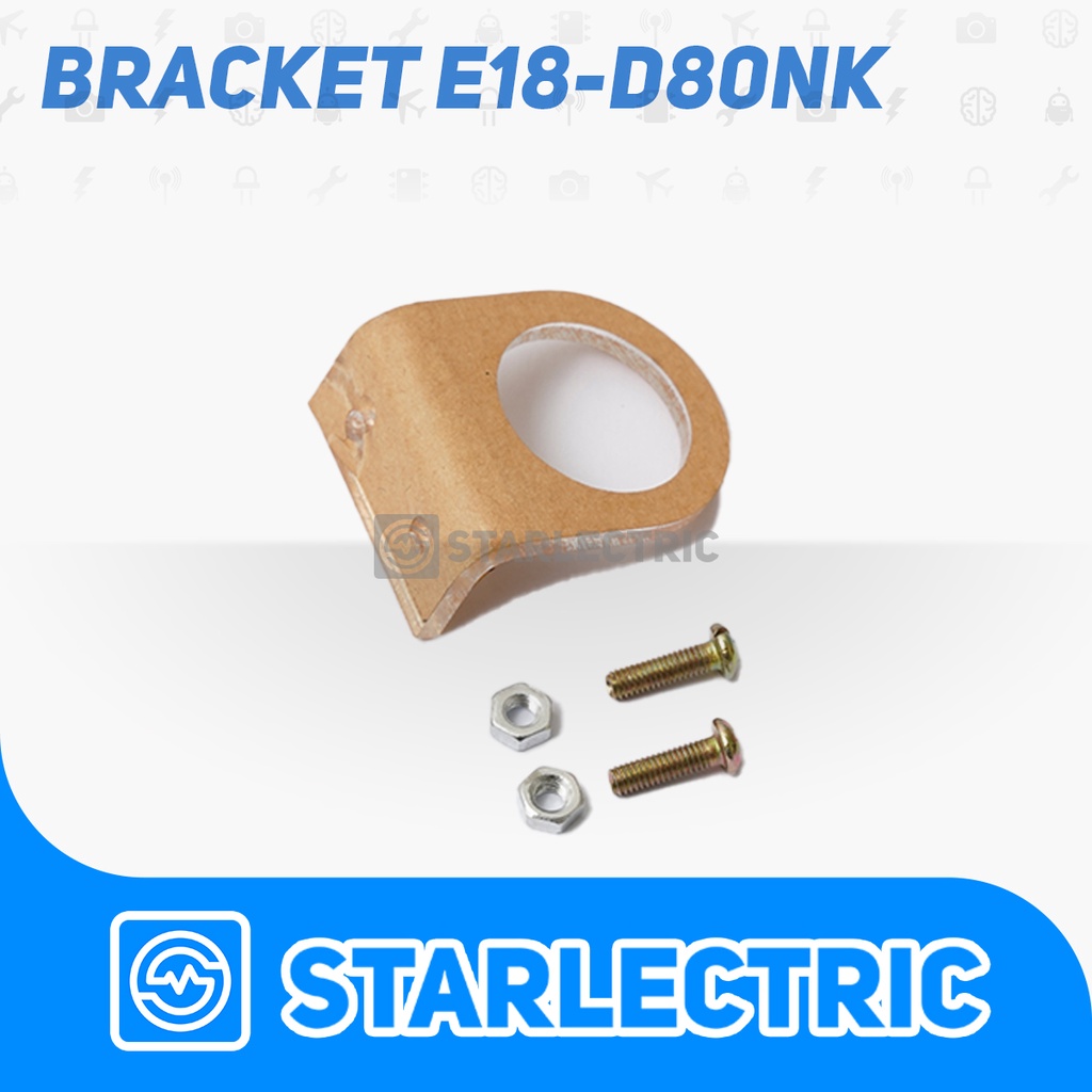 Bracket Sensor E18-D80NK Infrared Obstacle Proximity Dudukan E18 D80NK