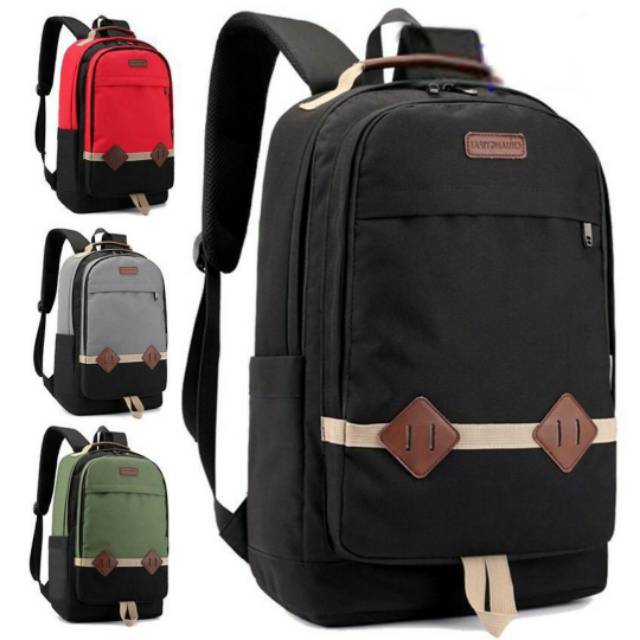 GHbag Klub New Arrival - Tas Ransel casual IAC Backpack Up to 15 inch - Tas Pria Tas Wanita Daypack