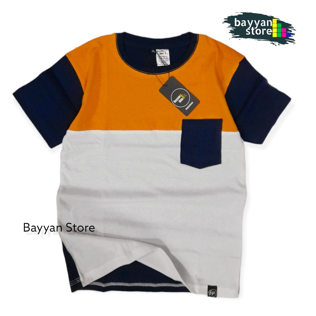 Bayyan Kaos Distro Anak Umur 1-12 Tahun Baju Anak Laki Laki