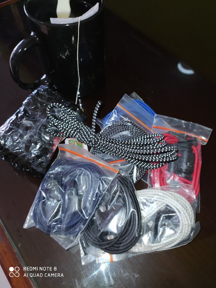Tali Sepatu Karet Elastis Lock Lace Locklaces