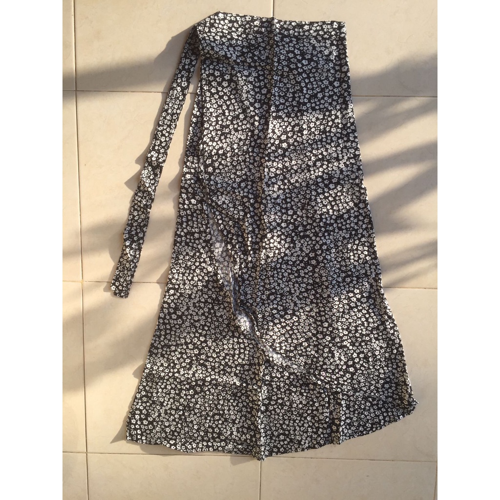 HOLA SKIRT // ROK WANITA-Black Flower