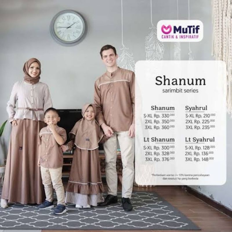 COD Sarimbit Keluarga Mutif Shanum Series Lt Shanum Syahrul Lt Syahrul