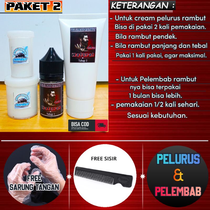 Jual Pelurus rambut pria dan pelembab rambut Shopee Indonesia