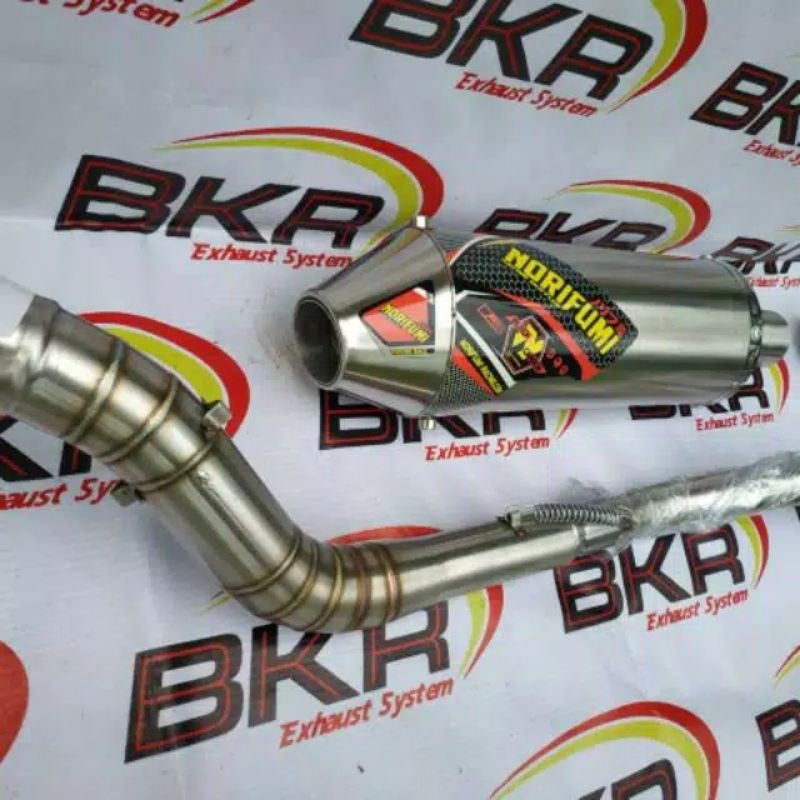 TERMURAH!!!KNALPOT RACING NORIFUMI & FMF F4 KLX 150 BF S L G DTRACKER 150 SE CRF 150 L WR 155 TRAIL-Norifumi