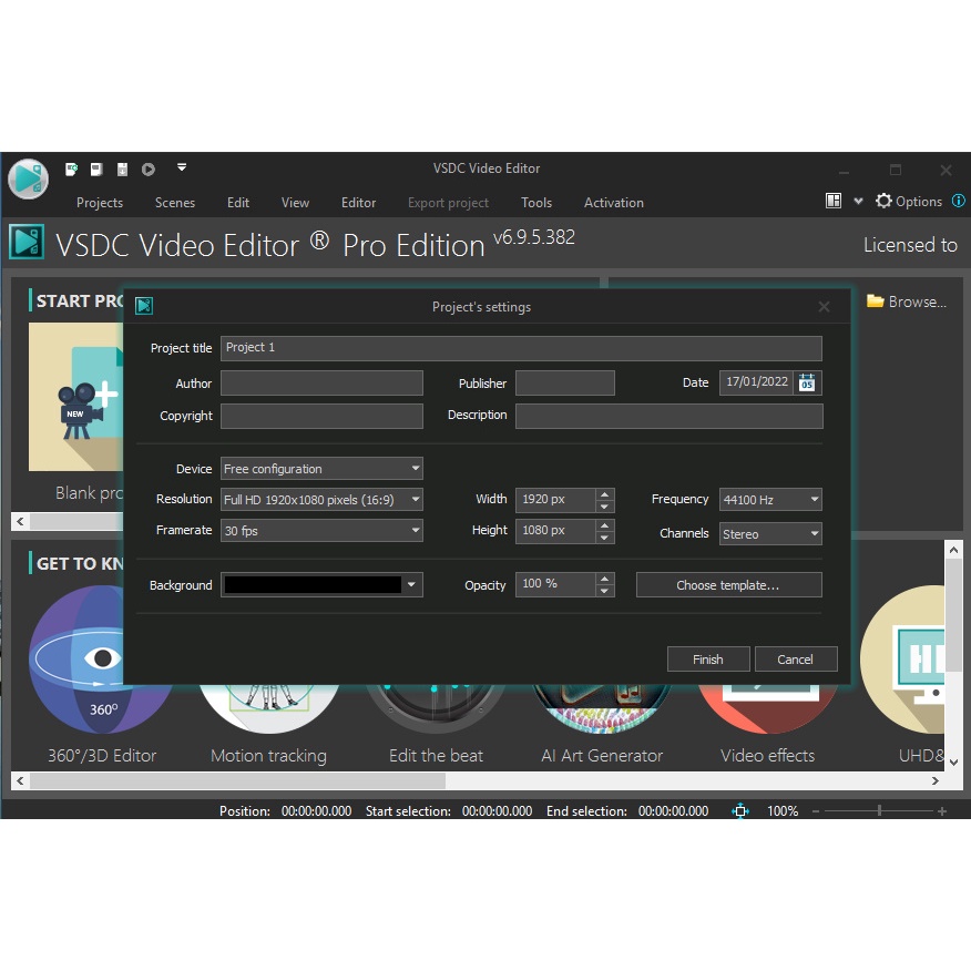 VSDC Video Editor PRO Lisensi Original 2022 Lifetime Full Version