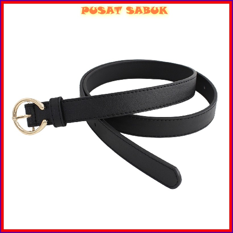 Ikat Pinggang Wanita Gesper Belt Korea Gasper Fashion Kulit Cewek Kecil Sabuk Murah Kekinian Cantik