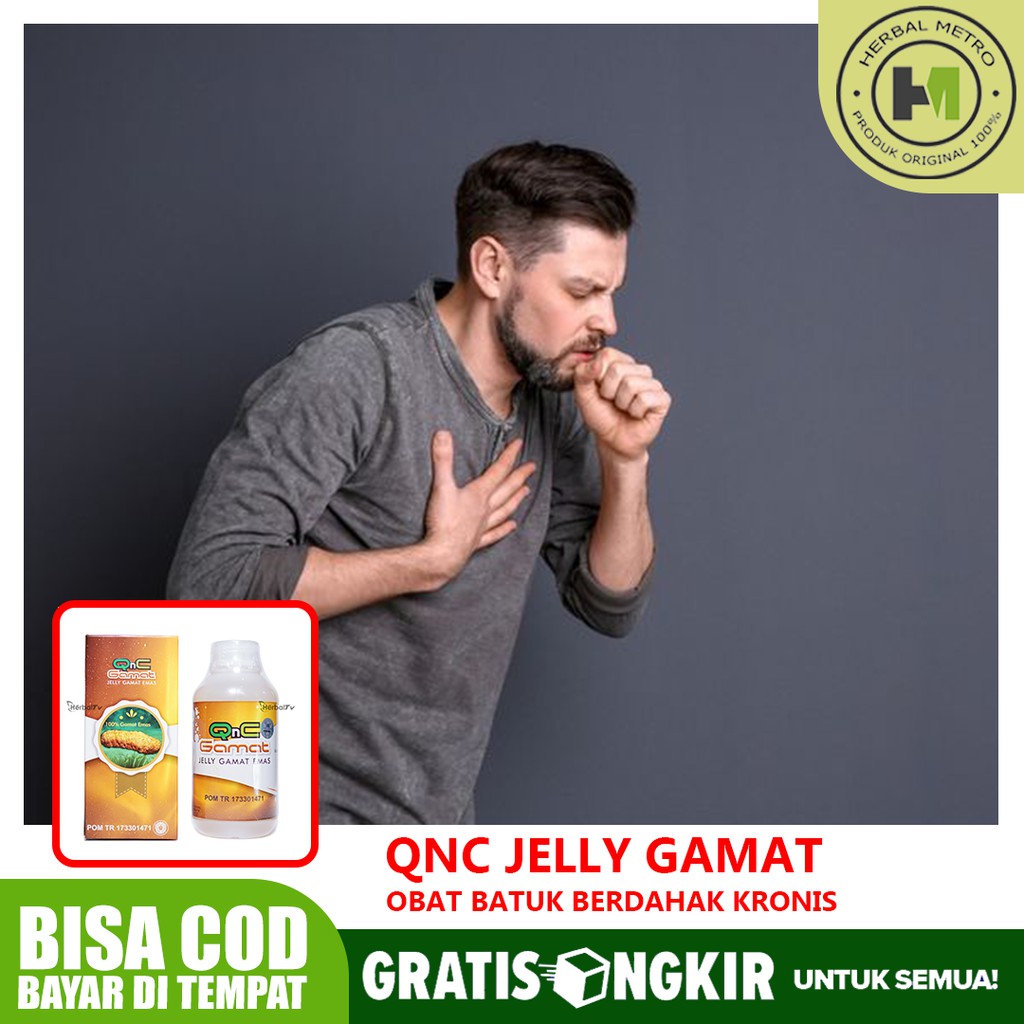 

Obat Batuk Kronis Berdahak/Kering pada Anak dan Dewasa QnC Jelly Gamat