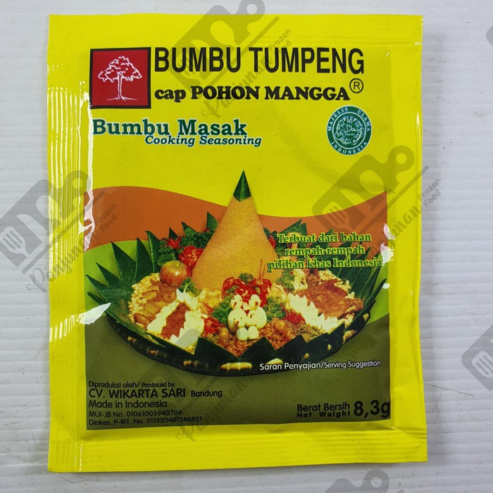 

Jual Bumbu Tumpeng / Nasi Kuning Cap Pohon Mangga Murah