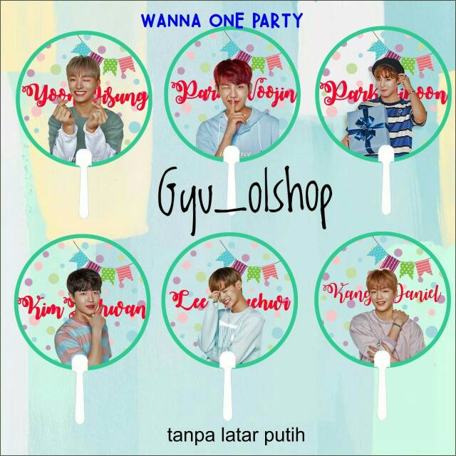 Transparan fan Wanna One