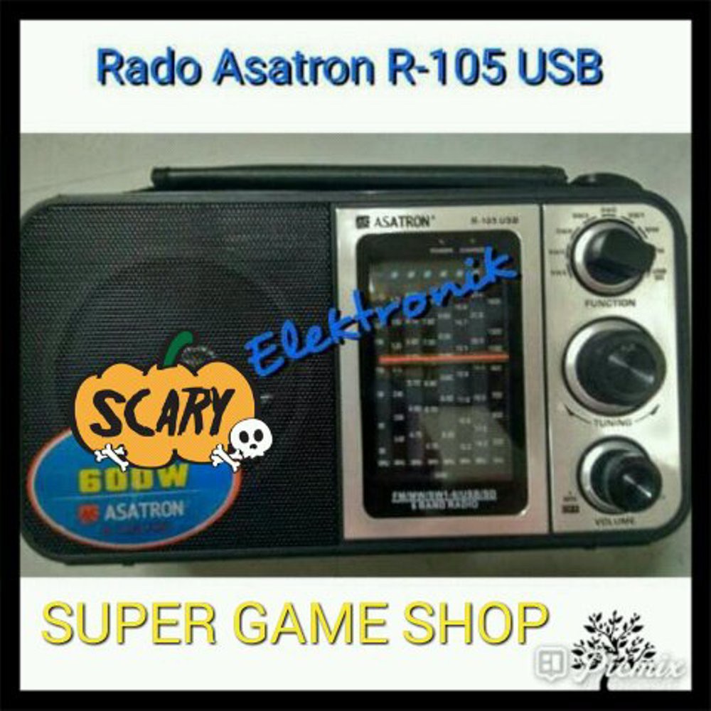 RADIO ASATRON R105 USB Berkualitas