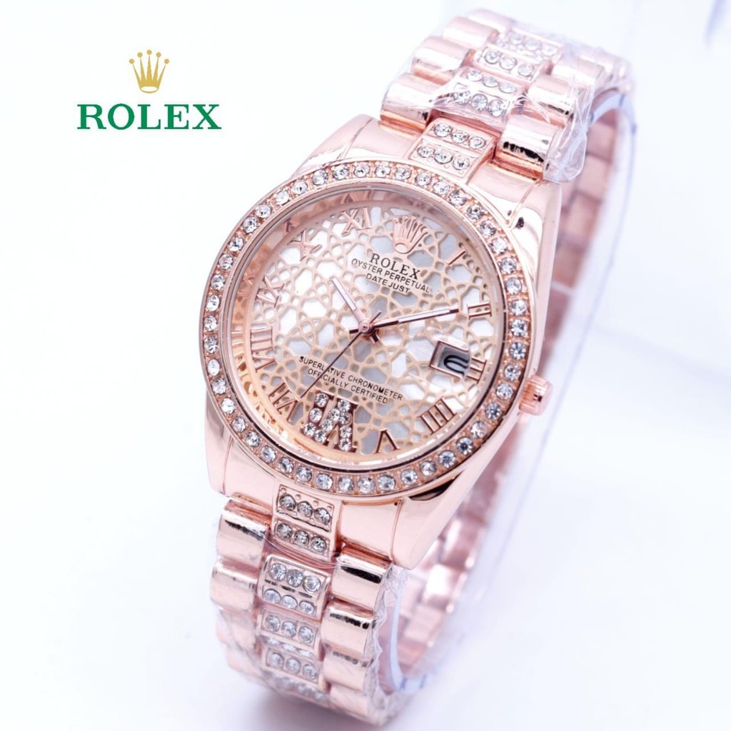 Jam Tangan Wanita Merk Rolex TERMURAH Model Super Elegan