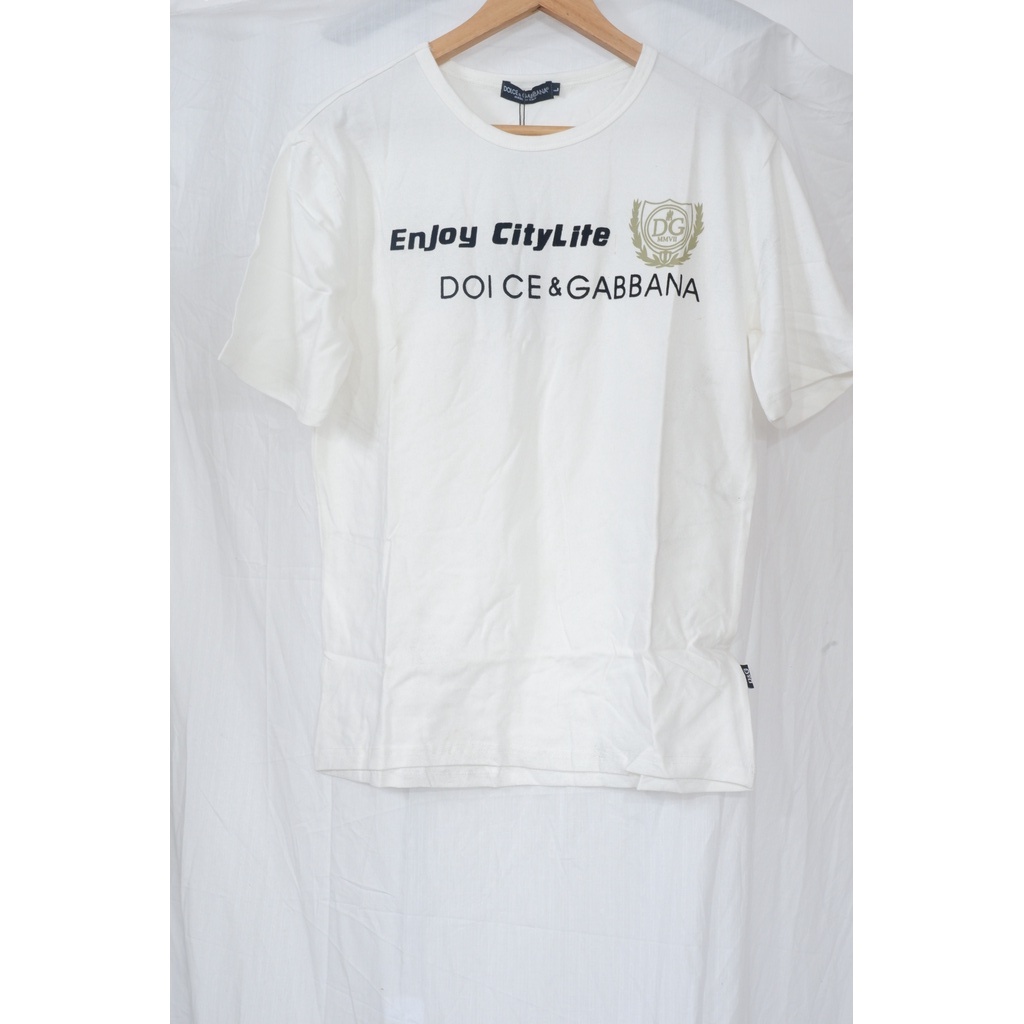 Kaos Pendek Pria-Dolce-Gabbana Size L