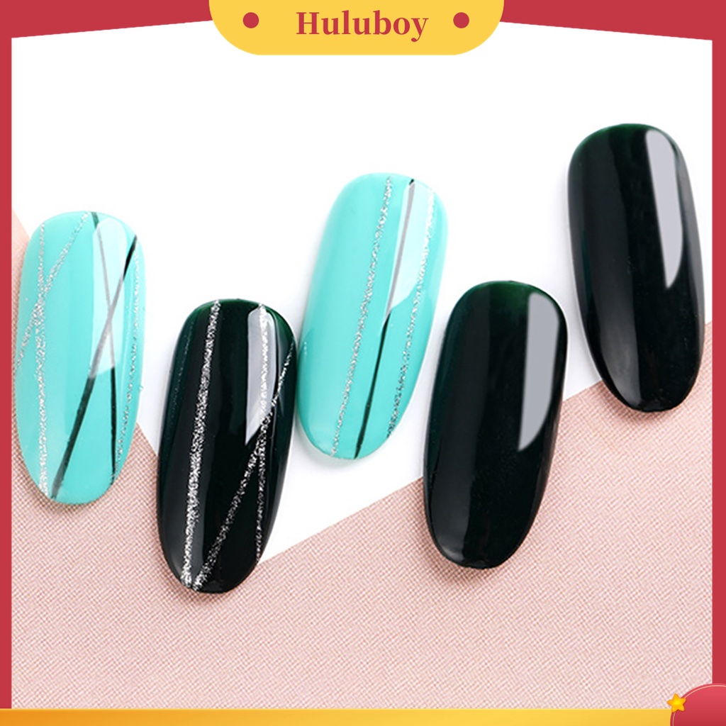 Huluboy Huluboy♡ 15pcs / Set Pen Perawatan Kuku Bahan Plastik Ramah Kulit Untuk Manicure