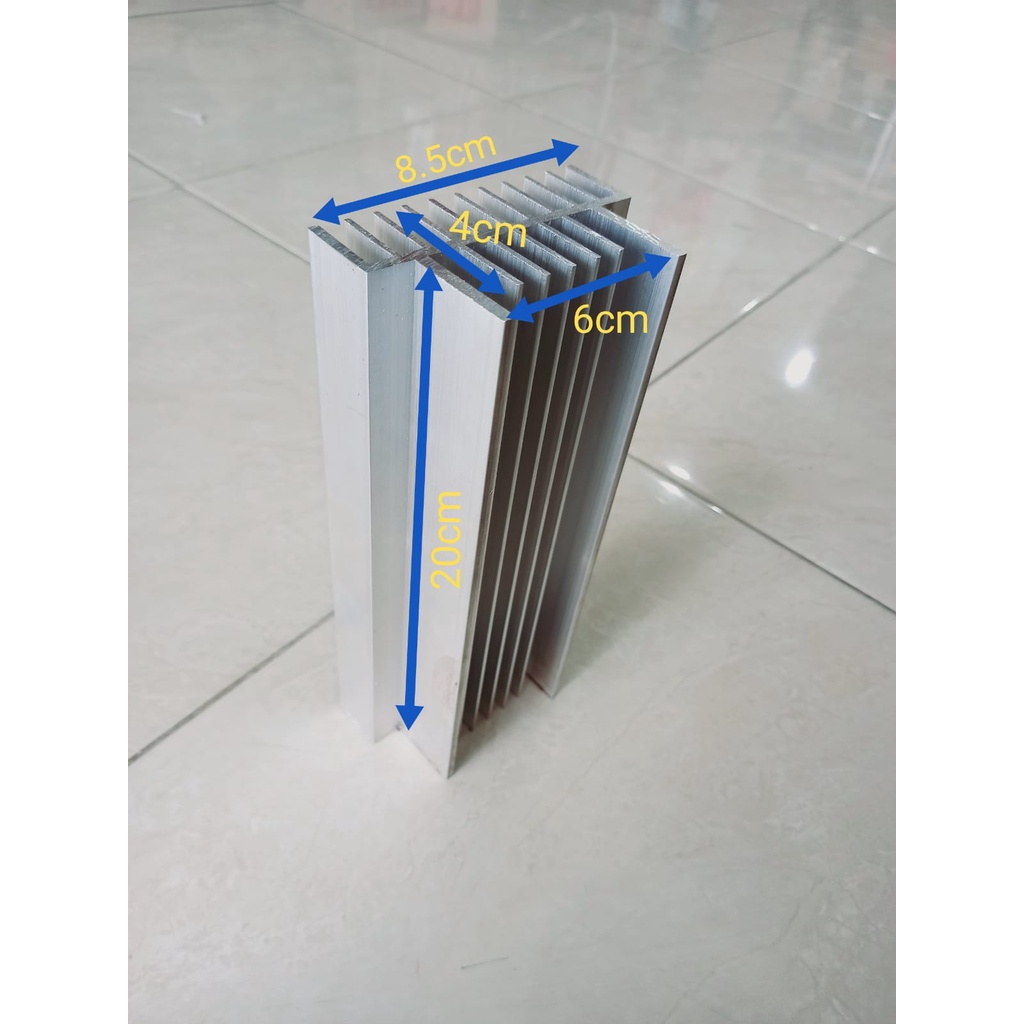 PENDINGIN HEATSINK 2U 20CM TIPIS pendingin hs built up 2 u 20 cm