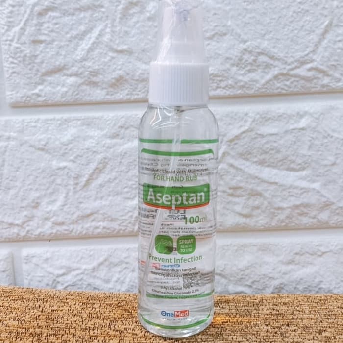 ASEPTAN SPRAY 100CC (HAND SANITIZER ONEMED)
