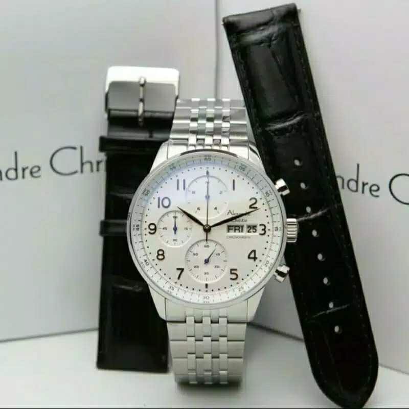 ORIGINAL Jam Tangan Pria Alexandre Christie AC 6492 / AC6492 / 6492 Garansi Resmi 1 Tahun