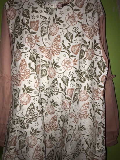 Audry Batik - Camelia Blouse 1 Batik Wanita Kekinian Balon Cantik Murah Elegant Solo Premium Kantor