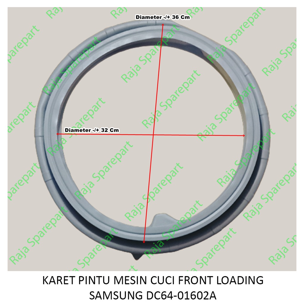 KARET PINTU MESIN CUCI FRONT LOADING SAMSUNG DC64-01602A