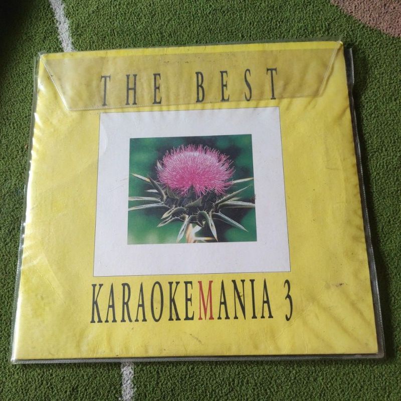 Kaset Laserdisc THE BEST KARAOKE MANIA 3 Original