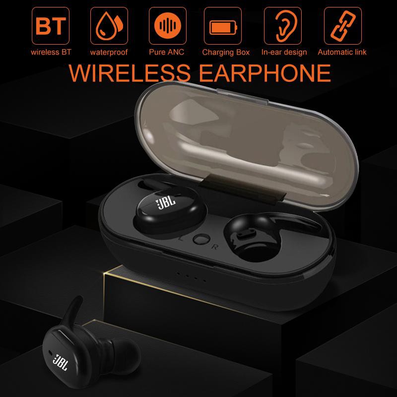EARBUDS JBL TWS 5 BLUETOOTH HEADSET SPORT WIRELESS EARPHONE