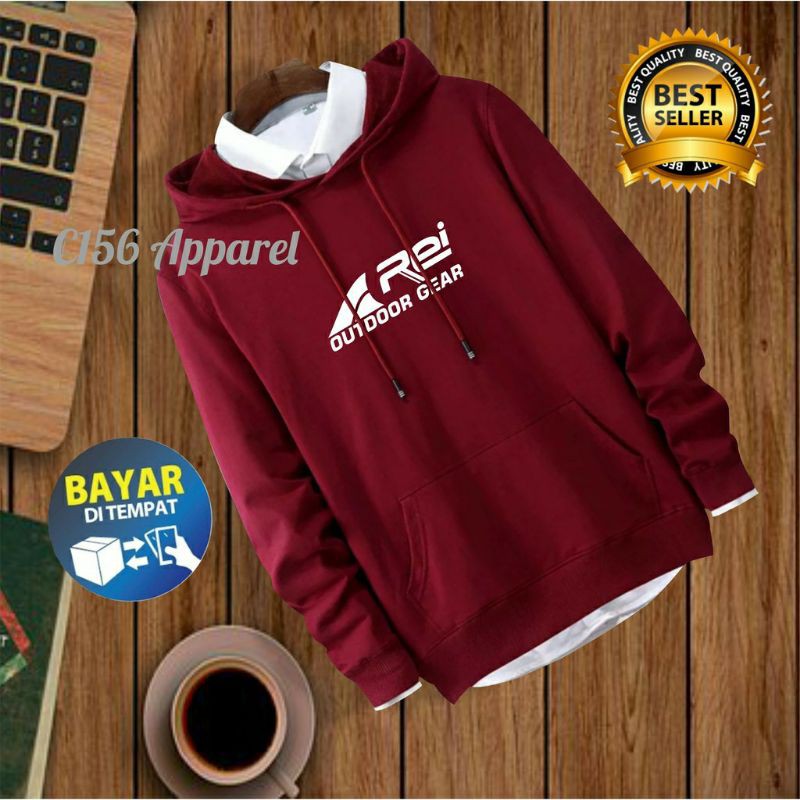 SWEATER HOODIE DISTRO Pria Wanita Jumper Premium Bahan Fleece Tebal