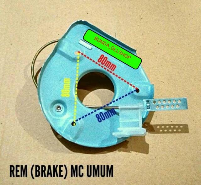 Rem Brake Mesin Cuci Umum (Universal)