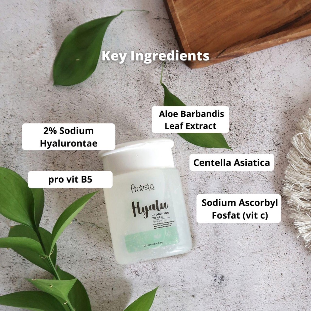 Pratista - [Bundling] Hyalu Hydrating Toner &amp; Derma Pure Cream