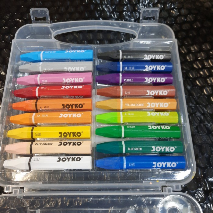 

Unik Crayon Oil Pastels Titi 18 Berkualitas