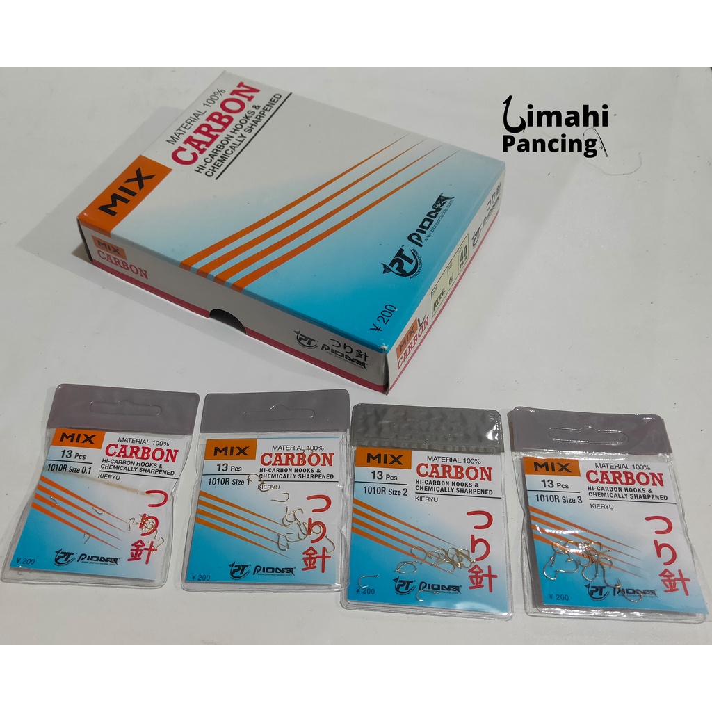 Kail Pancing Pioneer Mix Carbon 1010R / Kieryu / Emas