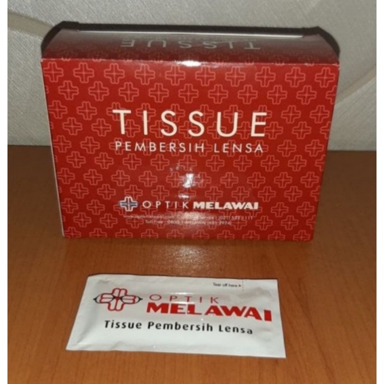 tisu pembersi kacamata/tissue melawai pembersih lensa/tissu pembersih lensa melawai isi 30pcs/tisu b