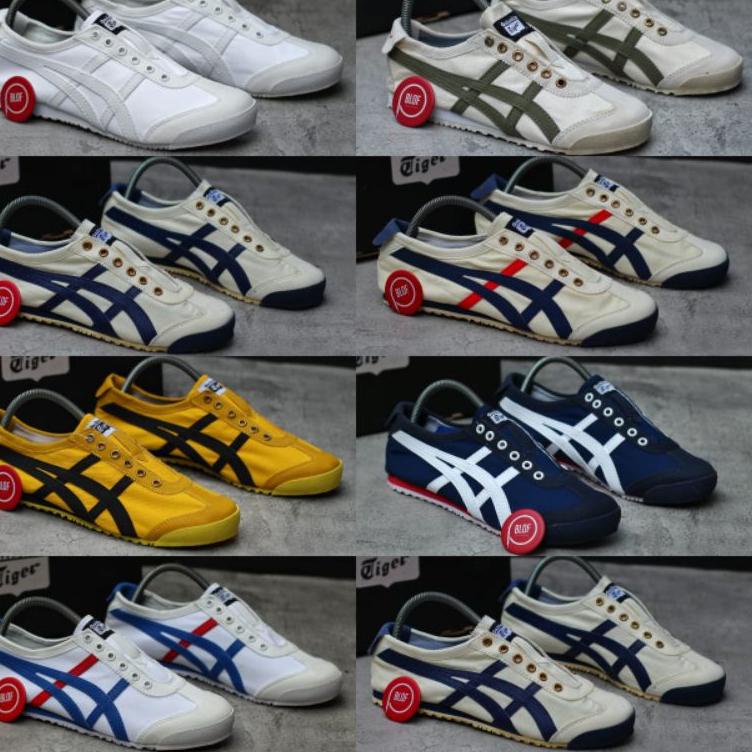 (crwb -224) Asics Onitsuka Tiger Slip On Pria Wanita Premium Import Vietnam Original Quality Best Se