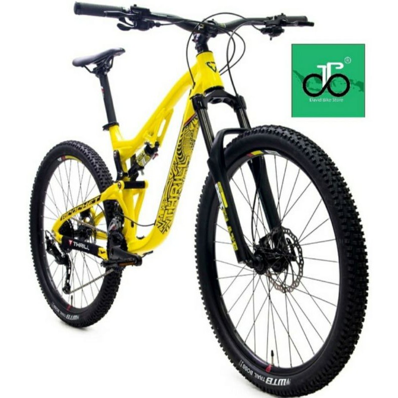 BIG PROMO Promo murah Sepeda Mtb 27.5" Thrill Ricochet 5.0 T120 TERBARU 2021  Sepeda Murah
