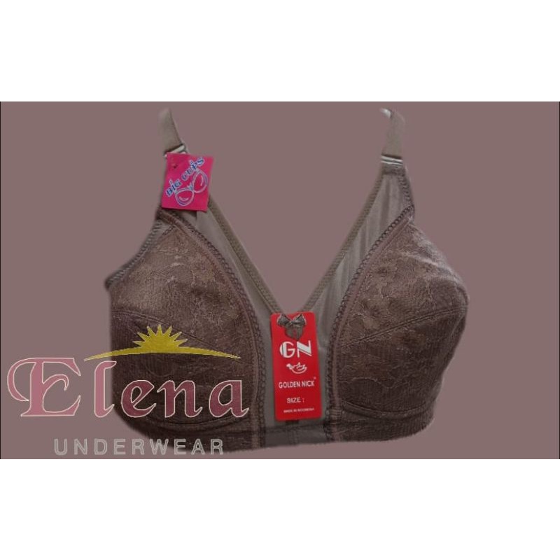 Bra BH JUMBO Golden Nick SJ810 | Cup D tanpa kawat tanpa busa 36-44
