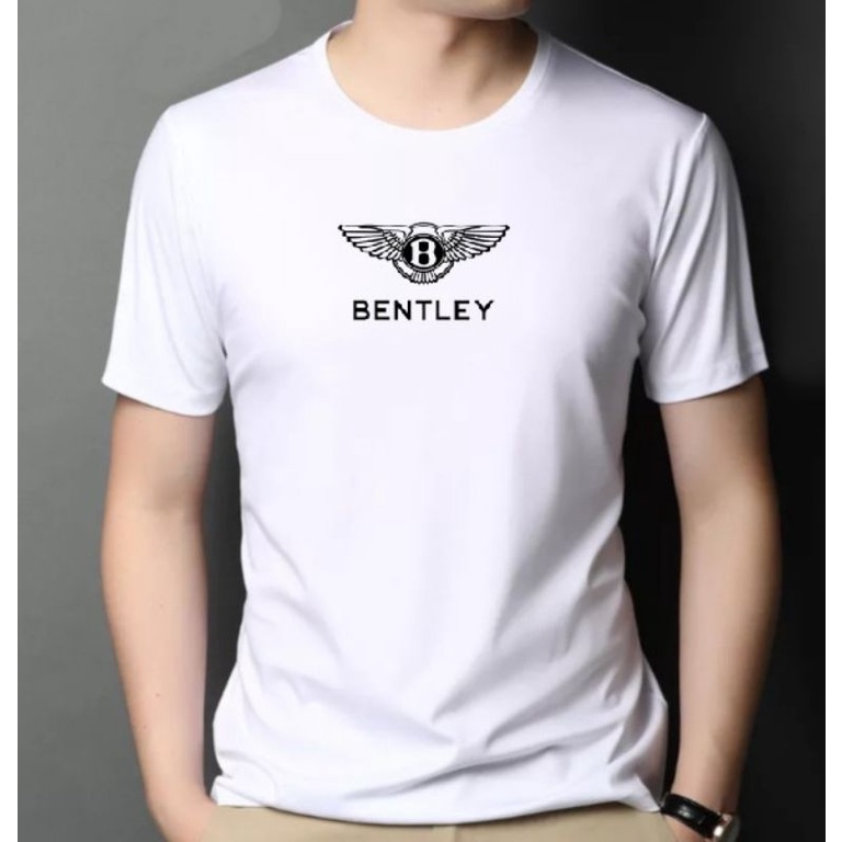 Kaos Distro Bentley Jumbo Pria Lengan Pendek Tshirt Lelaki Dewasa Oblong Cod