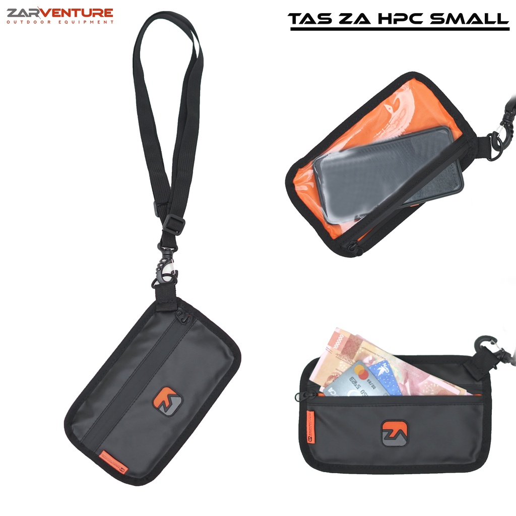 Zarventure hpc s small tas hp gantungan leher slingbag hp tas selempang hp