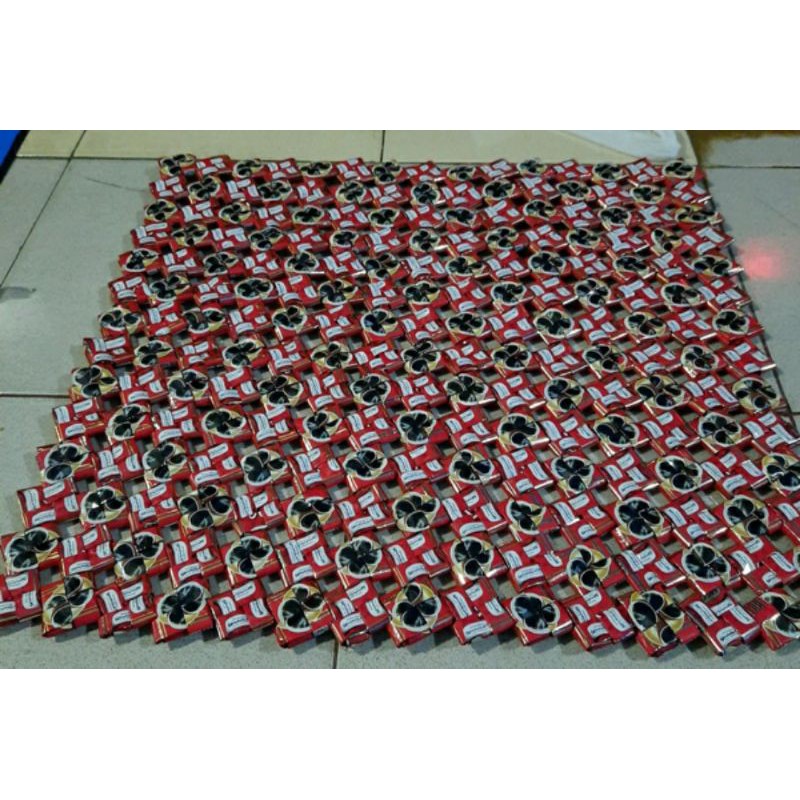 Karpet bungkus kopi 60x60 cm