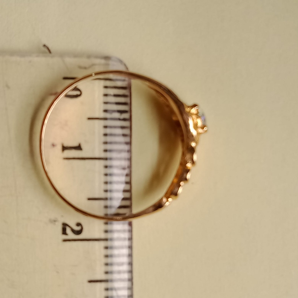 Cincin Emas 17K - 1.9 gr Kadar 750 - 1370